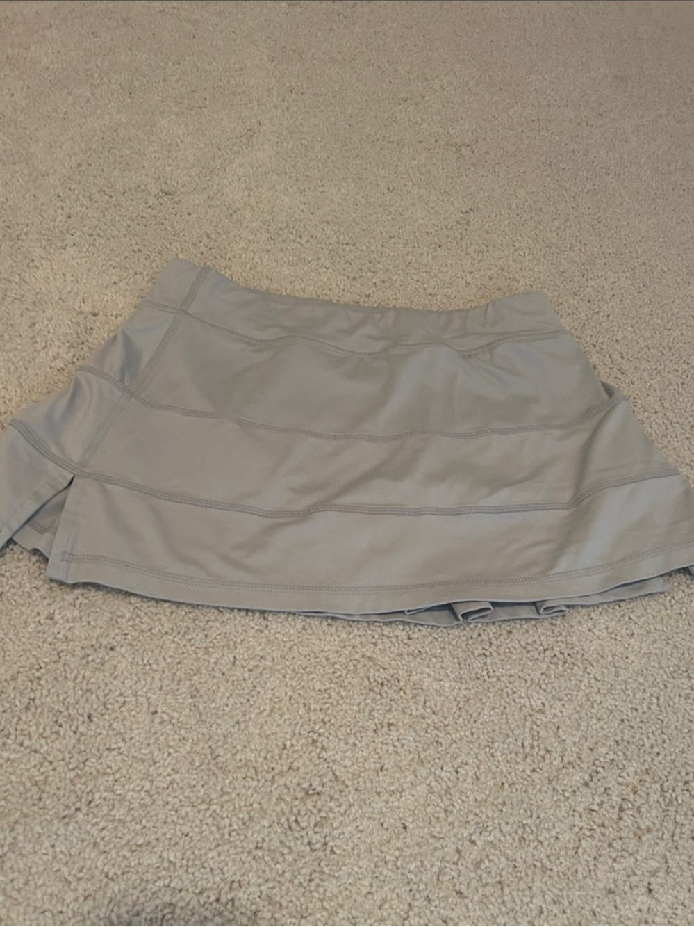 Light Gray Athletic Skirt